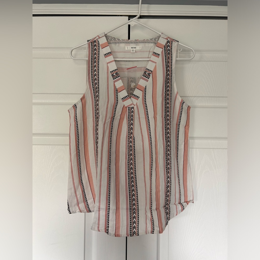 Mine| Sleeveless Top (S)